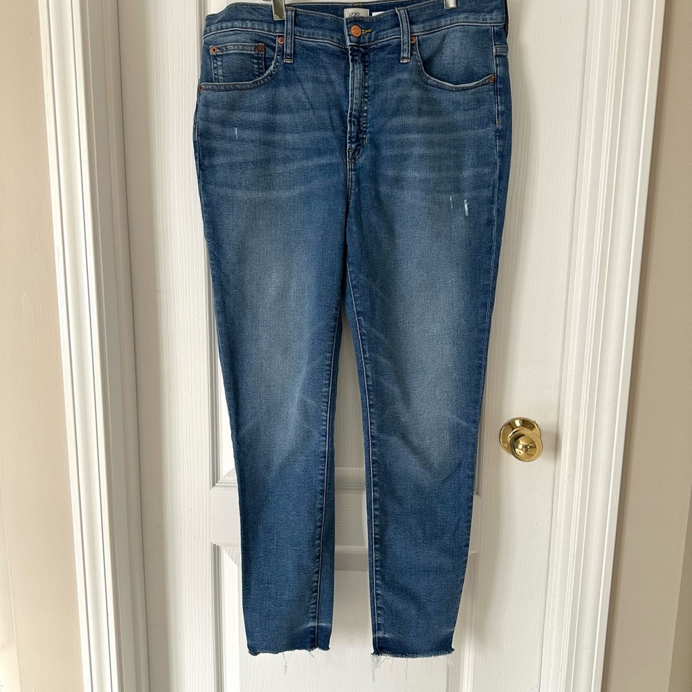 J. Crew 10” toothpick skinny jeans